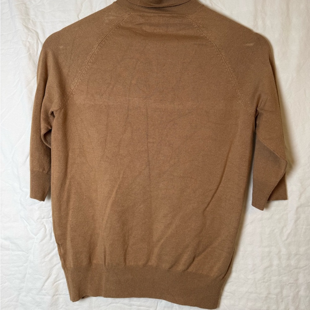 Zara Tan Knit Sweater - Picture 4 of 4